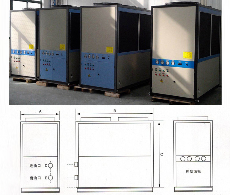 雙機組油冷機